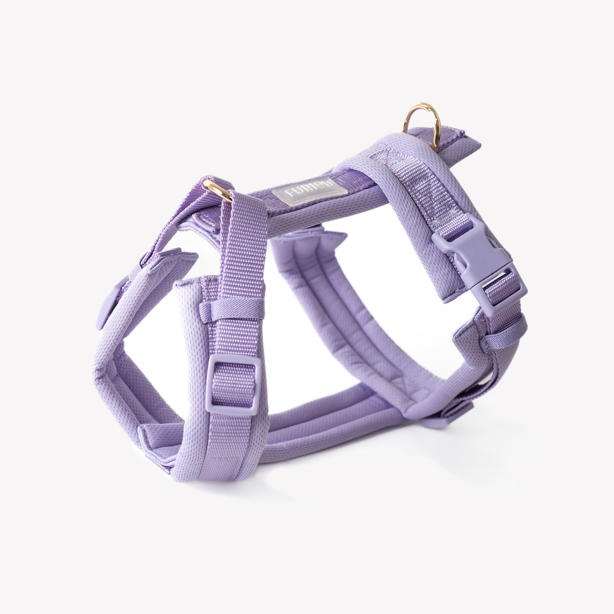 Padded Comfort Dog Harness – Lavender