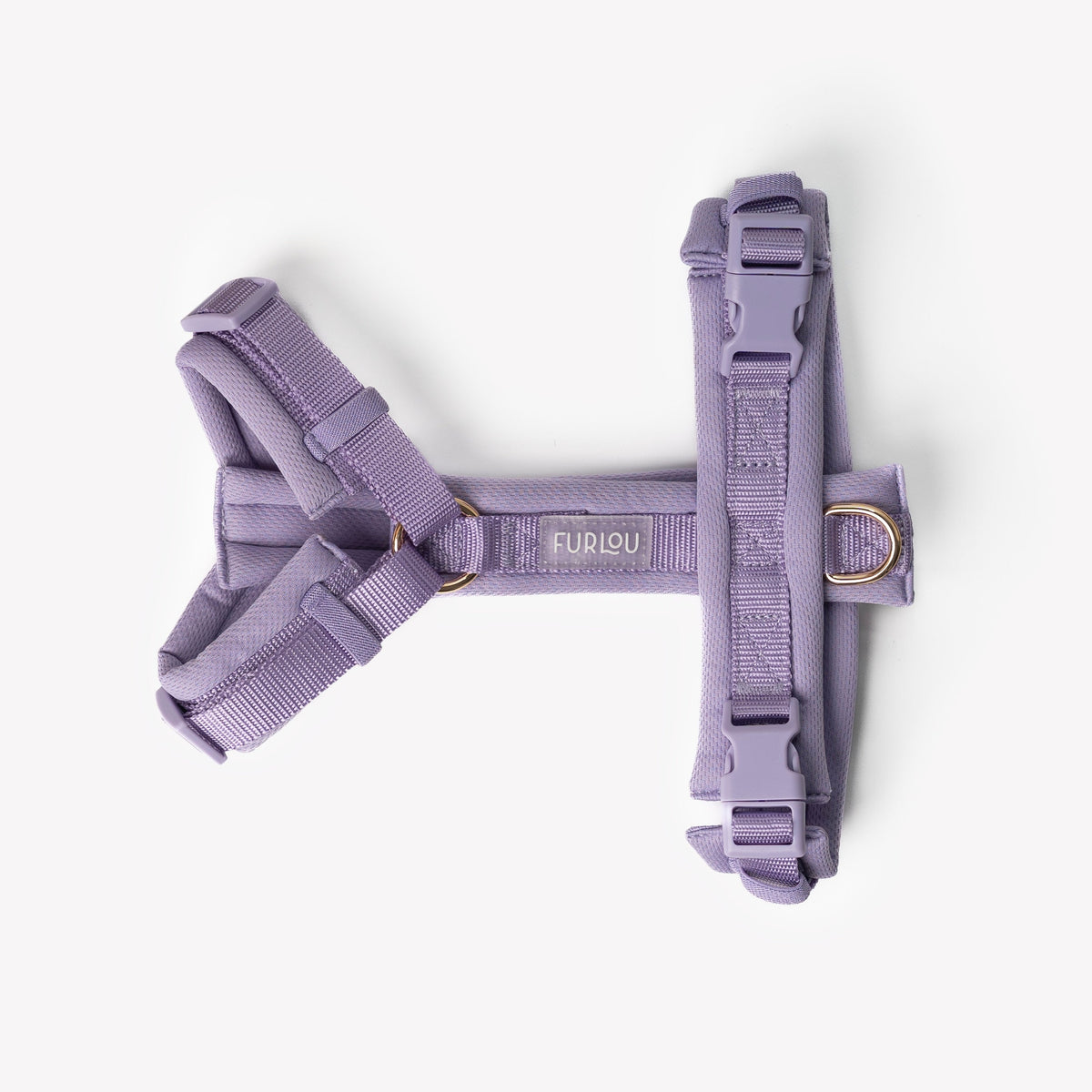 Padded Comfort Dog Harness – Lavender