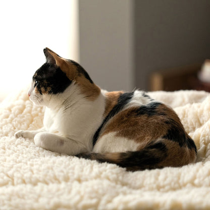 HuggleFleece Cozy Mat Bed for Dogs & Cats
