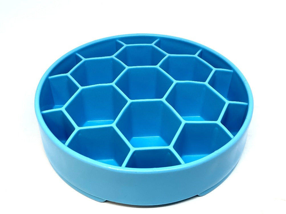 Honeycomb Slow Feeder Dog Bowl – USA Made