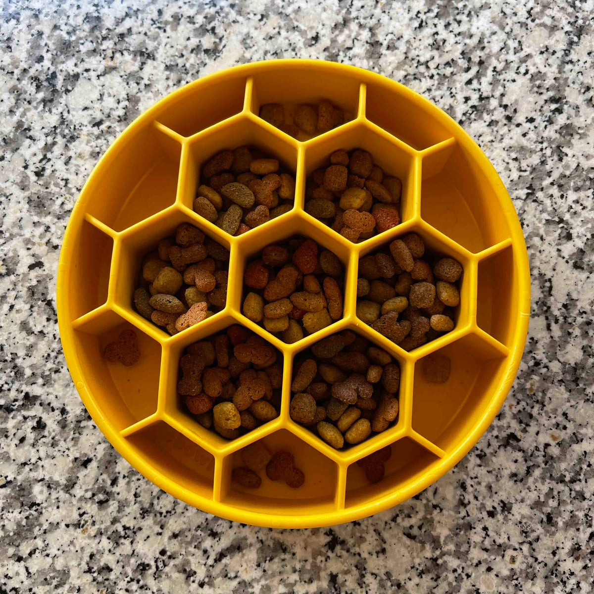 Honeycomb Slow Feeder Dog Bowl – USA Made
