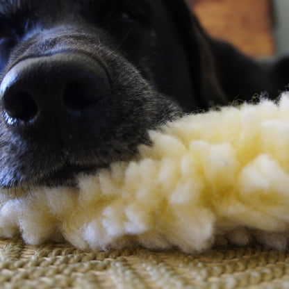 HuggleFleece Cozy Mat Bed for Dogs & Cats
