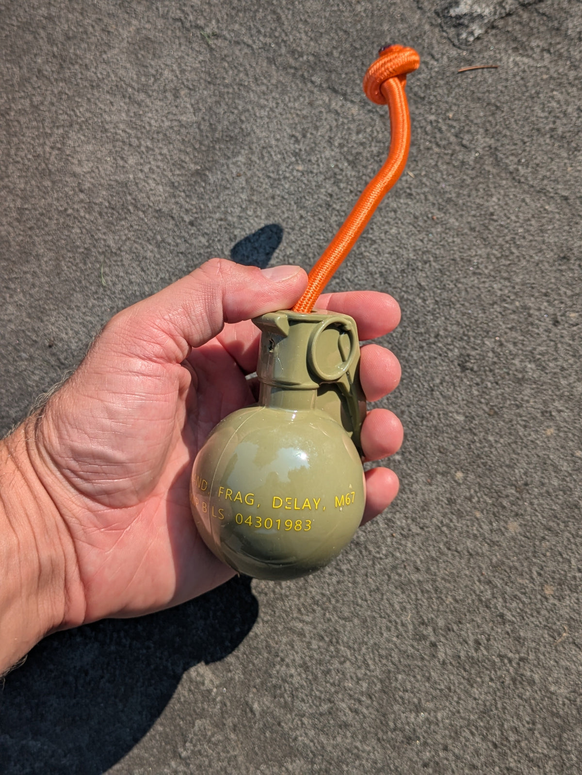 Boom Ball Rubber Dog Chew Toy