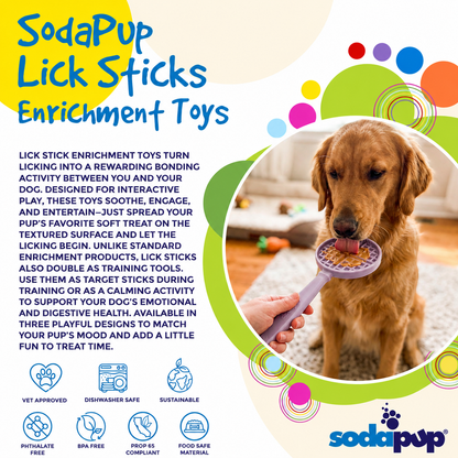 eStick Hand-Held Lick Stick for Dogs – USA Made