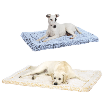 HuggleFleece Cozy Mat Bed for Dogs & Cats