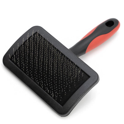 Dual-Level Slicker Grooming Brush