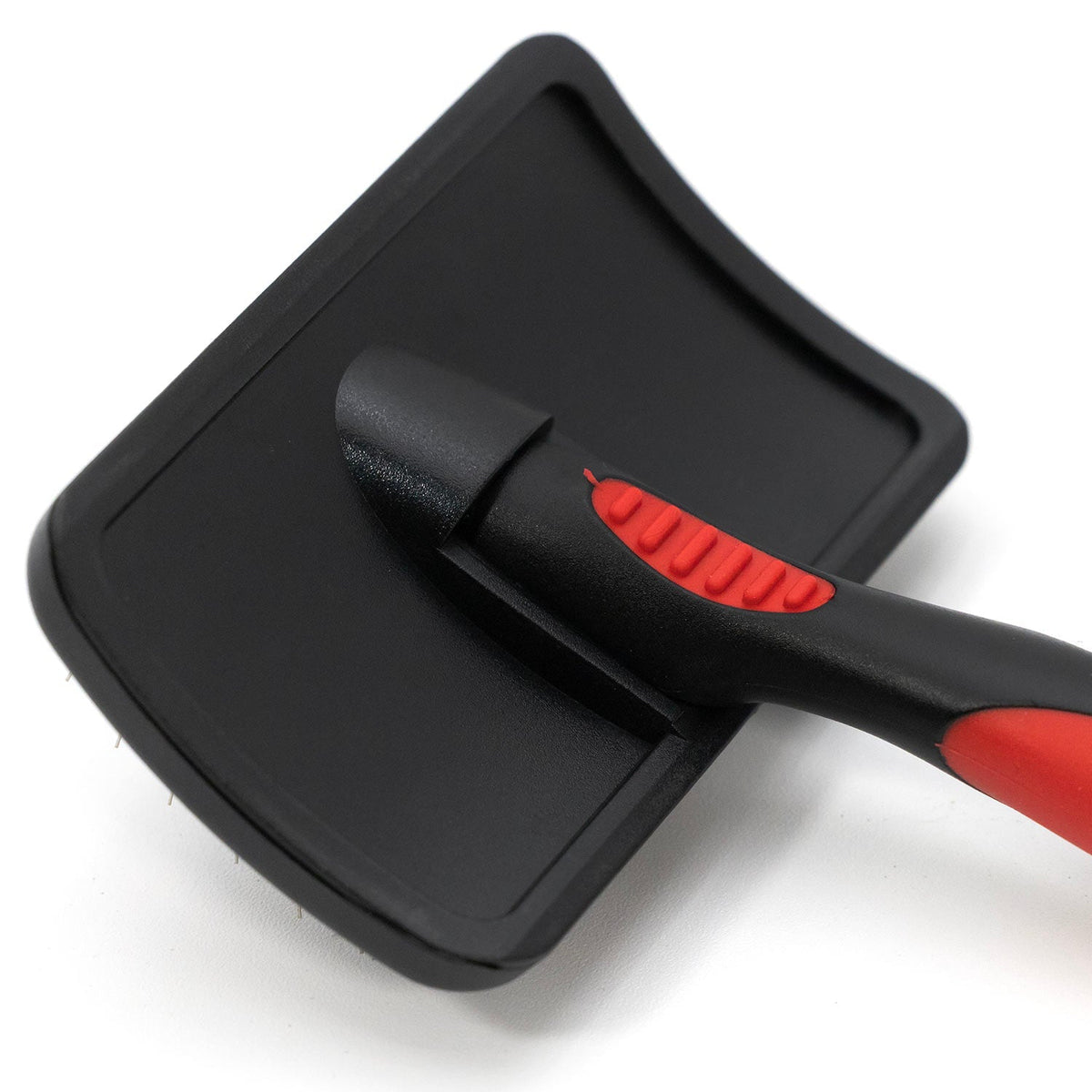 Dual-Level Slicker Grooming Brush