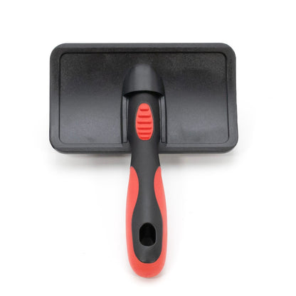 Dual-Level Slicker Grooming Brush
