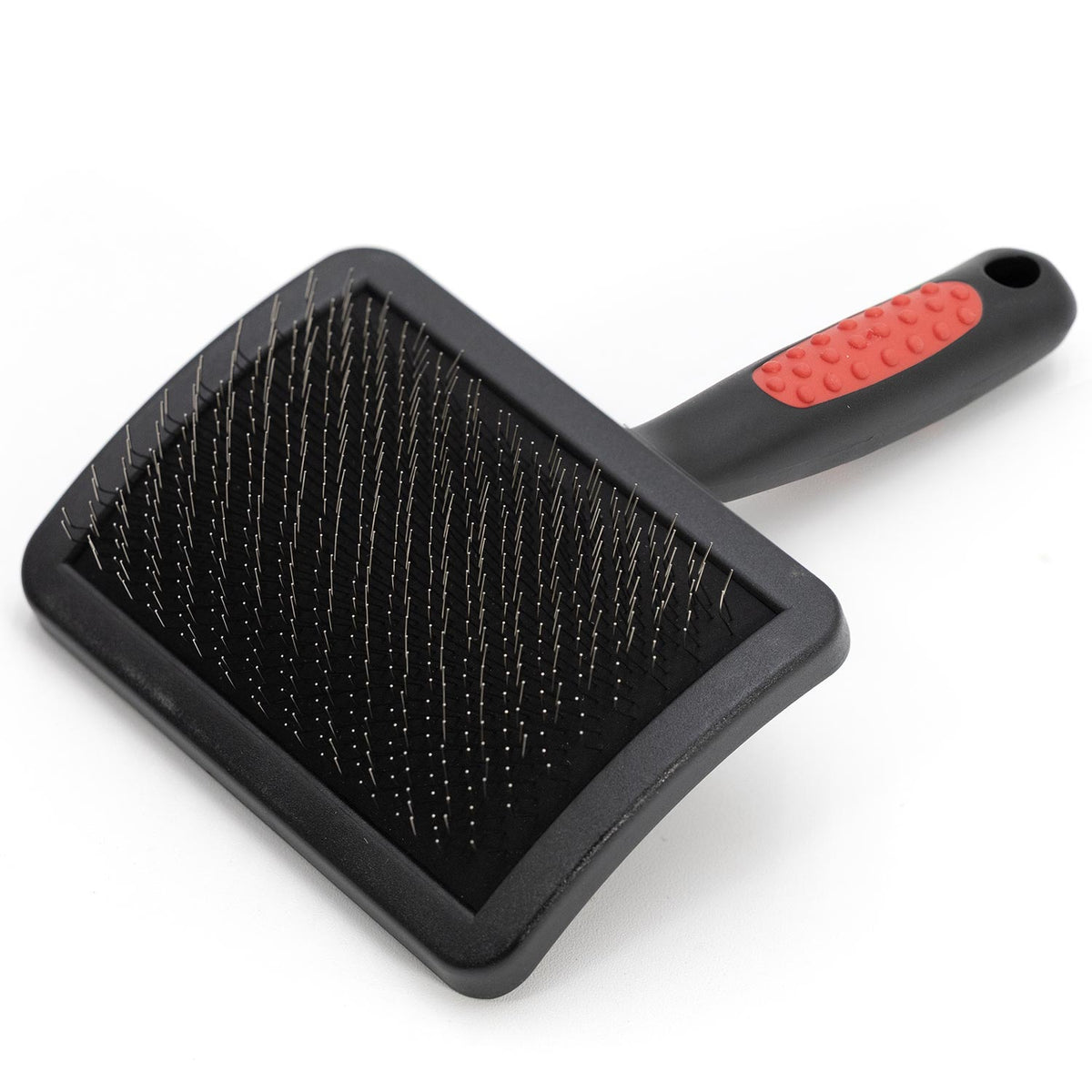 Dual-Level Slicker Grooming Brush
