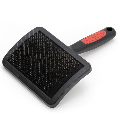 Dual-Level Slicker Grooming Brush