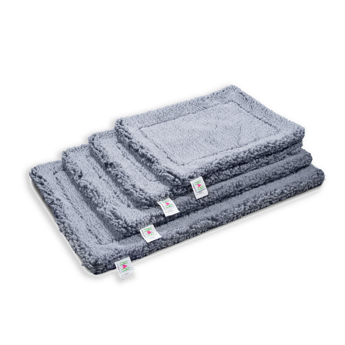 HuggleFleece Cozy Mat Bed for Dogs & Cats
